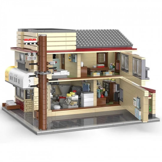 moc creator expert city tofu store house bricks toy moc creator expert city tofu store house bricks toy