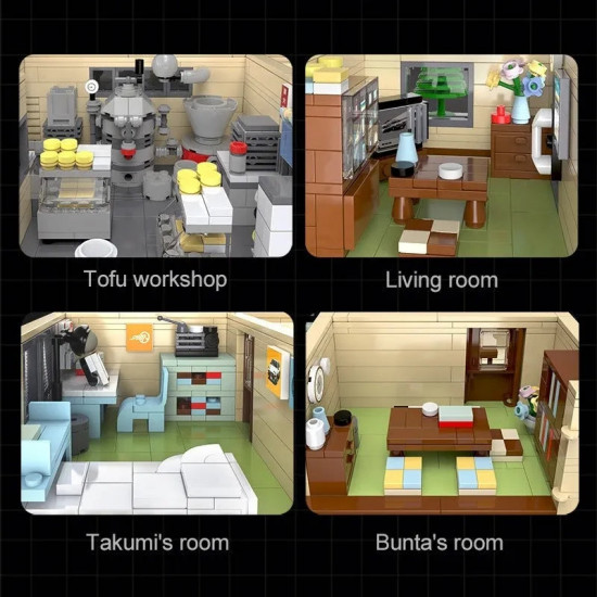 moc creator expert city tofu store house bricks toy moc creator expert city tofu store house bricks toy
