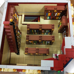 moc creator expert city toys and bookstore shop bricks toy