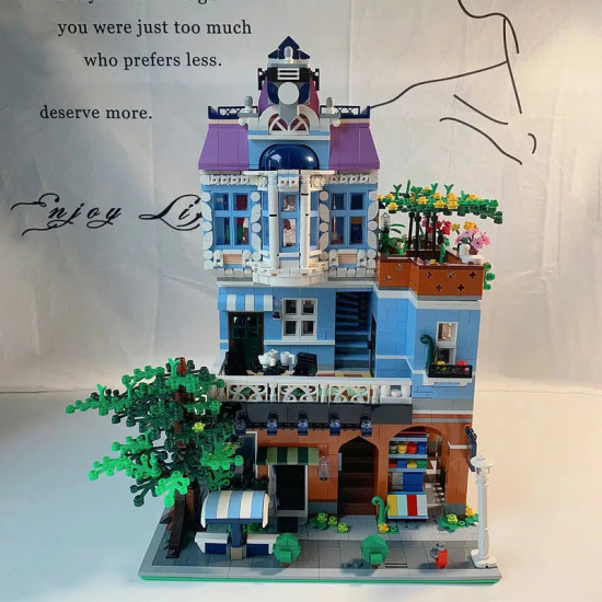 moc creator expert coffee shop house bricks toys 16004 moc creator expert coffee shop house bricks toys 16004