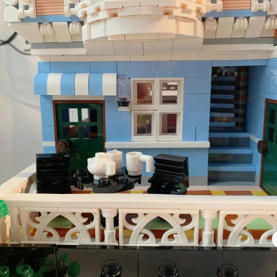 moc creator expert coffee shop house bricks toys 16004 moc creator expert coffee shop house bricks toys 16004