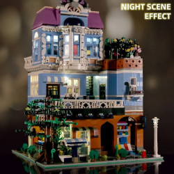 moc creator expert coffee shop house bricks toys 16004