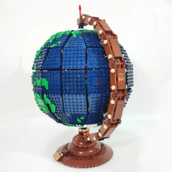 moc creator expert earth globe world map bricks toy 031001 moc creator expert earth globe world map bricks toy 031001