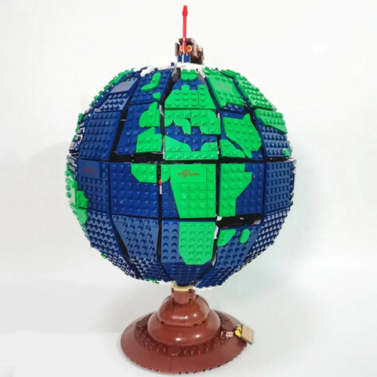 moc creator expert earth globe world map bricks toy 031001 moc creator expert earth globe world map bricks toy 031001
