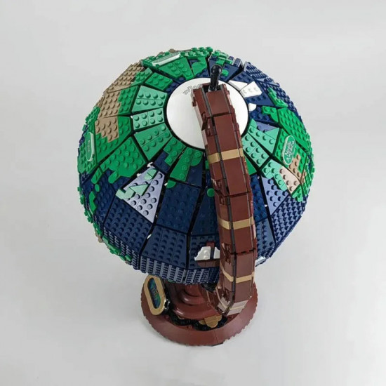 moc creator expert earth globe world map bricks toys 95335 moc creator expert earth globe world map bricks toys 95335