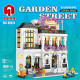 moc creator expert european city garden flower villa bricks toy moc creator expert european city garden flower villa bricks toy