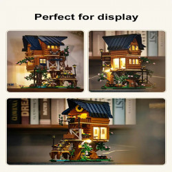 moc creator expert four seasons tree house bricks toy