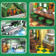 moc creator expert french restaurant led bricks toys 16023 moc creator expert french restaurant led bricks toys 16023
