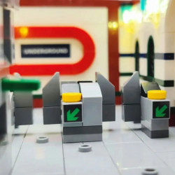 moc creator expert london subway station bricks toy