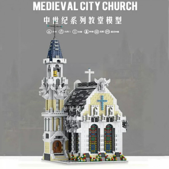 moc creator expert medieval city church bricks toy 033006 moc creator expert medieval city church bricks toy 033006