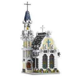 moc creator expert medieval city church bricks toy 033006