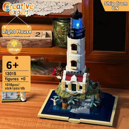 moc creator expert medieval lighthouse tower bricks toy moc creator expert medieval lighthouse tower bricks toy