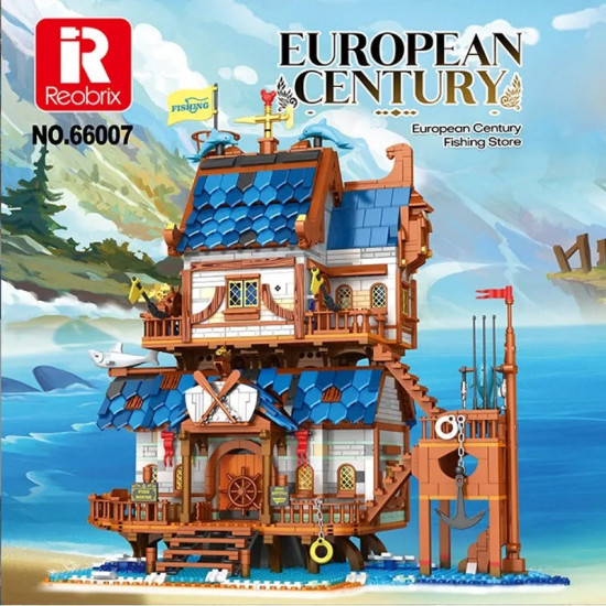 moc creator expert medieval town fishing store bricks toy 66007 moc creator expert medieval town fishing store bricks toy 66007