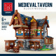 moc creator expert medieval town tavern bricks toy moc creator expert medieval town tavern bricks toy