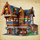 moc creator expert medieval town tavern bricks toy moc creator expert medieval town tavern bricks toy