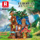 moc creator expert medieval town tree house bricks toy moc creator expert medieval town tree house bricks toy