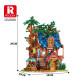 moc creator expert medieval town tree house bricks toy moc creator expert medieval town tree house bricks toy