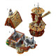 moc creator expert medieval town windmill bricks toy moc creator expert medieval town windmill bricks toy