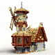 moc creator expert medieval town windmill bricks toy moc creator expert medieval town windmill bricks toy