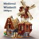 moc creator expert medieval town windmill bricks toy moc creator expert medieval town windmill bricks toy