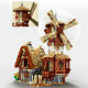 moc creator expert medieval town windmill bricks toy moc creator expert medieval town windmill bricks toy