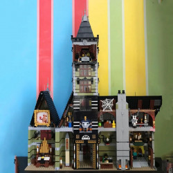 moc creator expert monster haunted house bricks toy 2025