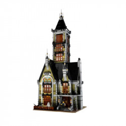 moc creator expert monster haunted house bricks toy 2025