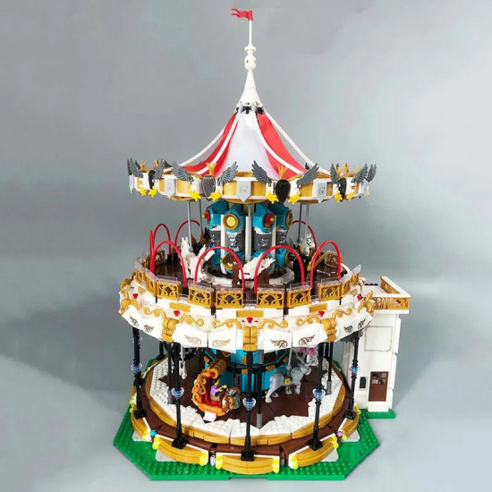 moc creator expert motorized rc app carousel bricks toy 11011 moc creator expert motorized rc app carousel bricks toy 11011