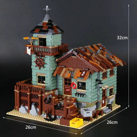 moc creator expert old fishing store bricks toy 16050 moc creator expert old fishing store bricks toy 16050