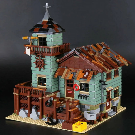 moc creator expert old fishing store bricks toy 16050 moc creator expert old fishing store bricks toy 16050