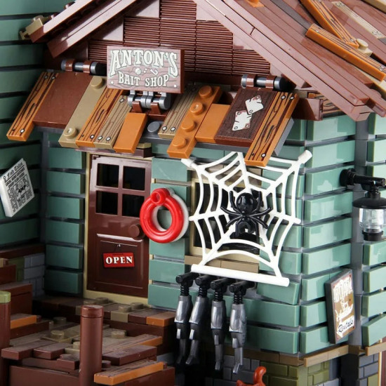 moc creator expert old fishing store bricks toy 16050 moc creator expert old fishing store bricks toy 16050