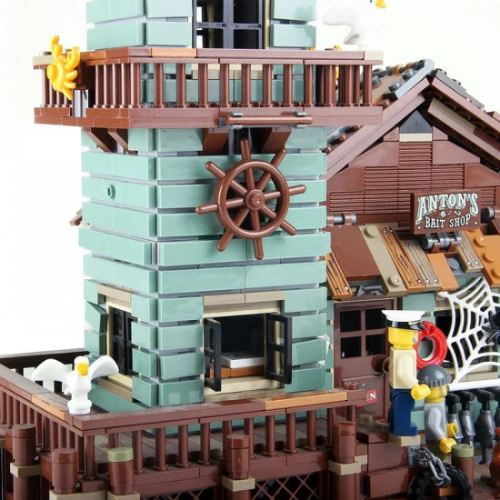 moc creator expert old fishing store bricks toy 16050 moc creator expert old fishing store bricks toy 16050