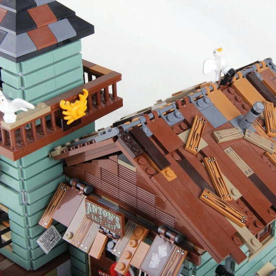 moc creator expert old fishing store bricks toy 16050 moc creator expert old fishing store bricks toy 16050