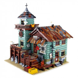 moc creator expert old fishing store bricks toy 16050