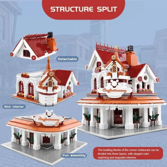 moc creator expert paradise corner restaurant bricks toy 11003 moc creator expert paradise corner restaurant bricks toy 11003