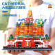 moc creator expert saint basil's cathedral bricks toy moc creator expert saint basil's cathedral bricks toy