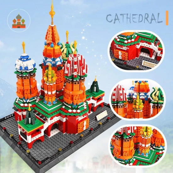 moc creator expert saint basil's cathedral bricks toy moc creator expert saint basil's cathedral bricks toy