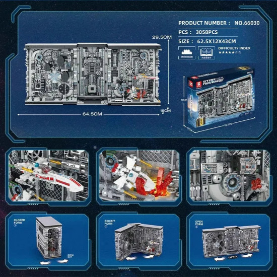 moc creator expert star revenge planet book bricks toy moc creator expert star revenge planet book bricks toy
