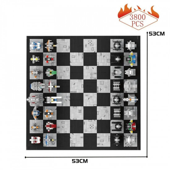 moc creator expert star wars space chess board bricks toy 671 moc creator expert star wars space chess board bricks toy 671