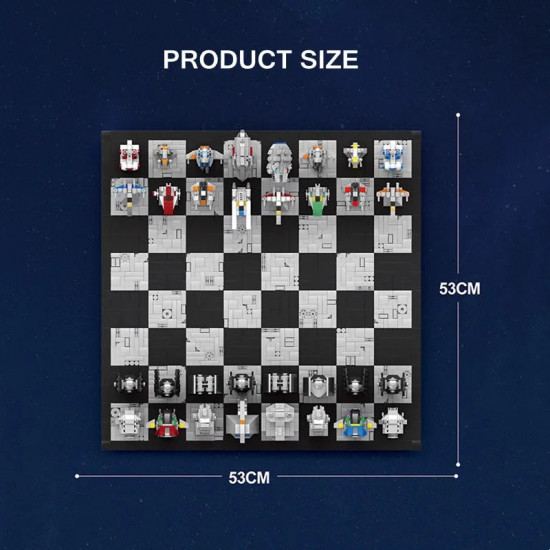 moc creator expert star wars space chess board bricks toy 671 moc creator expert star wars space chess board bricks toy 671