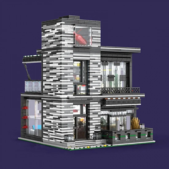 moc creator expert street city islet bar bricks toy 86008 moc creator expert street city islet bar bricks toy 86008