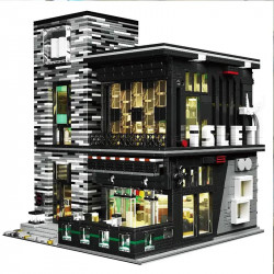 moc creator expert street city islet bar bricks toy 86008