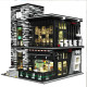 moc creator expert street city islet bar bricks toy 86008 moc creator expert street city islet bar bricks toy 86008