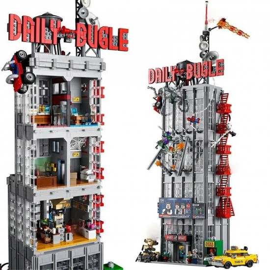 moc creator expert super hero daily bugle bricks toy 78008 moc creator expert super hero daily bugle bricks toy 78008
