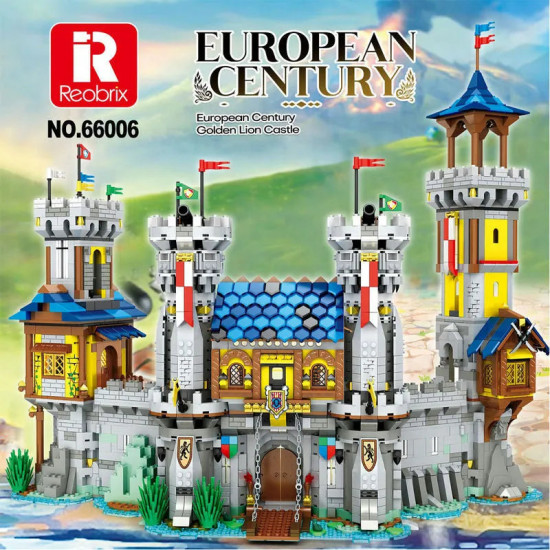 moc creator expert the golden lion castle bricks toy moc creator expert the golden lion castle bricks toy