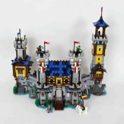 moc creator expert the golden lion castle bricks toy