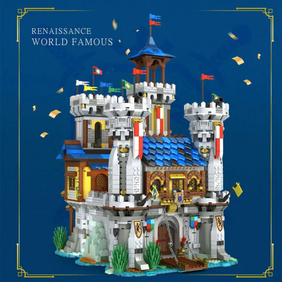 moc creator expert the golden lion castle bricks toy moc creator expert the golden lion castle bricks toy