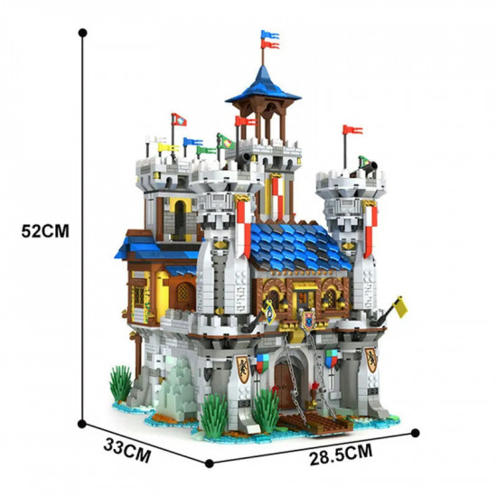 moc creator expert the golden lion castle bricks toy moc creator expert the golden lion castle bricks toy