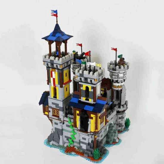 moc creator expert the golden lion castle bricks toy moc creator expert the golden lion castle bricks toy