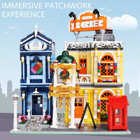 moc creator experts city barber shop bricks toys 16031 moc creator experts city barber shop bricks toys 16031